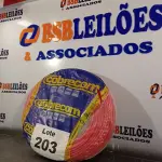 LOTE 203 - 01 - CABO FLEXÍVEL 10MM VERMELHO 100 METROS COBRECOM (NO ESTADO, NÃO SABEMOS SE FUNCIONA. LEILÃO NÃO TEM GARANTIA E NEM DEVOLUÇÃO, SUJEITO A POSSÍVEIS AVARIAS VISÍVEIS/OCULTAS E/OU AUSÊNCIA DE COMPONENTES)