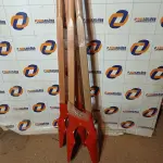 LOTE 256 - 02 - CAVADEIRAS ARTICULADA COM CABO 120CM TRAMONTINA (NO ESTADO, NÃO SABEMOS SE FUNCIONA. LEILÃO NÃO TEM GARANTIA E NEM DEVOLUÇÃO, SUJEITO A POSSÍVEIS AVARIAS VISÍVEIS/OCULTAS E/OU AUSÊNCIA DE COMPONENTES)