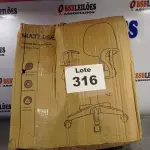 LOTE 316 - 01 - CADEIRA DE ESCRITÓRIO START GIRATÓRIA PRETA - GA209 MULTILASER (NO ESTADO, NÃO SABEMOS SE FUNCIONA. LEILÃO NÃO TEM GARANTIA E NEM DEVOLUÇÃO, SUJEITO A POSSÍVEIS AVARIAS VISÍVEIS/OCULTAS E/OU AUSÊNCIA DE COMPONENTES)