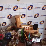 LOTE 021 - 01 LOTE COM UTENSÍLIOS PARA DECORAÇÃO DIVERSOS (NO ESTADO, NÃO SABEMOS SE FUNCIONA. LEILÃO NÃO TEM GARANTIA E NEM DEVOLUÇÃO).