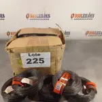 LOTE 225 - 20 - ARAMES RECOZIDO 1KG 18 PG07 TORCIDO - OPER (NO ESTADO, NÃO SABEMOS SE FUNCIONA. LEILÃO NÃO TEM GARANTIA E NEM DEVOLUÇÃO, SUJEITO A POSSÍVEIS AVARIAS VISÍVEIS/OCULTAS E/OU AUSÊNCIA DE COMPONENTES)