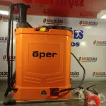 LOTE 227 - 01 - PULVERIZADOR COSTAL ELÉTRICO/MANUAL 20 LITROS (NO ESTADO, NÃO SABEMOS SE FUNCIONA. LEILÃO NÃO TEM GARANTIA E NEM DEVOLUÇÃO, SUJEITO A POSSÍVEIS AVARIAS VISÍVEIS/OCULTAS E/OU AUSÊNCIA DE COMPONENTES)
