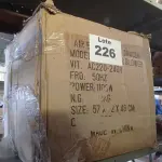 LOTE 226 - 01 - VENTILADOR DE VENTOINHA INFLÁVEL XPOWER 220V (NO ESTADO, NÃO SABEMOS SE FUNCIONA. LEILÃO NÃO TEM GARANTIA E NEM DEVOLUÇÃO, SUJEITO A POSSÍVEIS AVARIAS VISÍVEIS/OCULTAS E/OU AUSÊNCIA DE COMPONENTES)