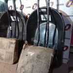 LOTE 207 - 02 - CARRINHOS DE MÃO (NO ESTADO, NÃO SABEMOS SE FUNCIONA. LEILÃO NÃO TEM GARANTIA E NEM DEVOLUÇÃO, SUJEITO A POSSÍVEIS AVARIAS VISÍVEIS/OCULTAS E/OU AUSÊNCIA DE COMPONENTES)