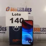 LOTE 140 - 01 - SMARTPHONE MOTOROLA MOTO E7 POWER (NO ESTADO, NÃO SABEMOS SE FUNCIONA. LEILÃO NÃO TEM GARANTIA E NEM DEVOLUÇÃO, SUJEITO A POSSÍVEIS AVARIAS VISÍVEIS/OCULTAS E/OU AUSÊNCIA DE COMPONENTES)