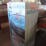 LOTE 240 - 01 - PISCINA DELUXE 9.150 LITROS - BESTWAY (NO ESTADO, NÃO SABEMOS SE FUNCIONA. LEILÃO NÃO TEM GARANTIA E NEM DEVOLUÇÃO, SUJEITO A POSSÍVEIS AVARIAS VISÍVEIS/OCULTAS E/OU AUSÊNCIA DE COMPONENTES)