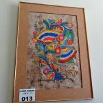 LOTE 013 - 01 QUADRO DECORATIVO (NO ESTADO, NÃO SABEMOS SE FUNCIONA. LEILÃO NÃO TEM GARANTIA E NEM DEVOLUÇÃO).