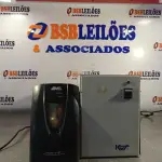 LOTE 106 - 01 - NOBREAK E 01 ESTABILIZADOR (NO ESTADO, NÃO SABEMOS SE FUNCIONA. LEILÃO NÃO TEM GARANTIA E NEM DEVOLUÇÃO, SUJEITO A POSSÍVEIS AVARIAS VISÍVEIS/OCULTAS E/OU AUSÊNCIA DE COMPONENTES)