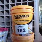 LOTE 182 - 03 - VEDACIT 18 LITROS VEDACIT (NO ESTADO, NÃO SABEMOS SE FUNCIONA. LEILÃO NÃO TEM GARANTIA E NEM DEVOLUÇÃO, SUJEITO A POSSÍVEIS AVARIAS VISÍVEIS/OCULTAS E/OU AUSÊNCIA DE COMPONENTES)