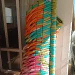 LOTE 251 - 01 TAPETE COLORIDO (NO ESTADO, NÃO SABEMOS SE FUNCIONA. LEILÃO NÃO TEM GARANTIA E NEM DEVOLUÇÃO).