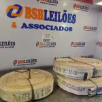 LOTE 007 - 03 ROLOS DE MANGUEIRA DE INCÊNDIO SEM AS PONTEIRAS. (NO ESTADO, LEILÃO NÃO TEM GARANTIA E NEM DEVOLUÇÃO, SUJEITO A POSSÍVEIS AVARIAS VISÍVEIS/OCULTAS E/OU AUSÊNCIA DE COMPONENTES).