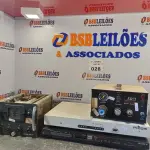 LOTE 028 - 04 EQUIPAMENTOS ELETRÔNICOS DIVERSOS. (NO ESTADO, LEILÃO NÃO TEM GARANTIA E NEM DEVOLUÇÃO, SUJEITO A POSSÍVEIS AVARIAS VISÍVEIS/OCULTAS E/OU AUSÊNCIA DE COMPONENTES).