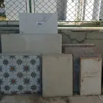 LOTE 284 - 01 LOTE COM CERÂMICAS DIVERSAS (NO ESTADO, NÃO SABEMOS SE FUNCIONA. LEILÃO NÃO TEM GARANTIA E NEM DEVOLUÇÃO).