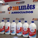 LOTE 057 - 06 LITROS DE SOLUÇÃO PREPARADORA PARA TUBOS E CONEXÕES DE PVC RÍGIDO, LINHA ÁGUA FRIA. (NO ESTADO, LEILÃO NÃO TEM GARANTIA E NEM DEVOLUÇÃO, SUJEITO A POSSÍVEIS AVARIAS VISÍVEIS/OCULTAS E/OU AUSÊNCIA DE COMPONENTES).