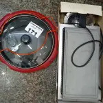 LOTE 171 - 01 CHURRASQUEIRA ELÉTRICA E 01 PANELA ELÉTRICA (NO ESTADO, NÃO SABEMOS SE FUNCIONA. LEILÃO NÃO TEM GARANTIA E NEM DEVOLUÇÃO).
