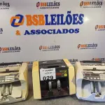 LOTE 029 - 03 CONTADORAS DE CÉDULAS MARCAS E MODELOS DIVERSOS. (NO ESTADO, LEILÃO NÃO TEM GARANTIA E NEM DEVOLUÇÃO, SUJEITO A POSSÍVEIS AVARIAS VISÍVEIS/OCULTAS E/OU AUSÊNCIA DE COMPONENTES).