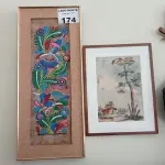 LOTE 174 - 02 QUADROS DECORATIVOS (NO ESTADO, NÃO SABEMOS SE FUNCIONA. LEILÃO NÃO TEM GARANTIA E NEM DEVOLUÇÃO).