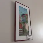 LOTE 207 - 01 QUADRO DECORATIVO (NO ESTADO, NÃO SABEMOS SE FUNCIONA. LEILÃO NÃO TEM GARANTIA E NEM DEVOLUÇÃO).
