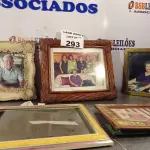LOTE 293 - 07 PORTAS RETRATOS (NO ESTADO, NÃO SABEMOS SE FUNCIONA. LEILÃO NÃO TEM GARANTIA E NEM DEVOLUÇÃO).
