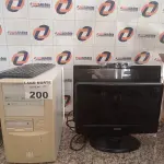 LOTE 200 - 01 COMPUTADOR E 01 AION (NO ESTADO, NÃO SABEMOS SE FUNCIONA. LEILÃO NÃO TEM GARANTIA E NEM DEVOLUÇÃO).