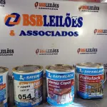 LOTE 054 - 04 GALÕES DE VERNIZ SAYERLACK 3,6L SENDO 01 MARÍTIMO. (NO ESTADO, LEILÃO NÃO TEM GARANTIA E NEM DEVOLUÇÃO, SUJEITO A POSSÍVEIS AVARIAS VISÍVEIS/OCULTAS E/OU AUSÊNCIA DE COMPONENTES).