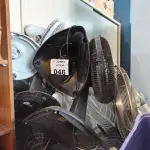 LOTE 046 - 01 LOTE COM VÁRIOS VENTILADORES MARCAS E MODELOS DIVERSOS PARA RETIRADA DE PEÇAS. (NO ESTADO, LEILÃO NÃO TEM GARANTIA E NEM DEVOLUÇÃO, SUJEITO A POSSÍVEIS AVARIAS VISÍVEIS/OCULTAS E/OU AUSÊNCIA DE COMPONENTES).