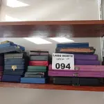 LOTE 094 - 01 LOTE C/CAIXAS PARA MEDALHAS (NO ESTADO, NÃO SABEMOS SE FUNCIONA. LEILÃO NÃO TEM GARANTIA E NEM DEVOLUÇÃO).