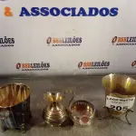 LOTE 205 - 01 LOTE COM ARTIGOS PARA DECORAÇÃO (NO ESTADO, NÃO SABEMOS SE FUNCIONA. LEILÃO NÃO TEM GARANTIA E NEM DEVOLUÇÃO).