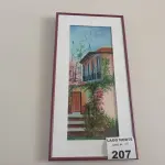 LOTE 207 - 01 QUADRO DECORATIVO (NO ESTADO, NÃO SABEMOS SE FUNCIONA. LEILÃO NÃO TEM GARANTIA E NEM DEVOLUÇÃO).
