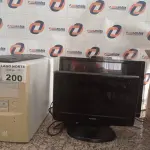 LOTE 200 - 01 COMPUTADOR E 01 AION (NO ESTADO, NÃO SABEMOS SE FUNCIONA. LEILÃO NÃO TEM GARANTIA E NEM DEVOLUÇÃO).