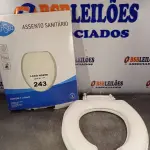 LOTE 243 - 02 ASSENTOS DE SANITÁRIOS (NO ESTADO, NÃO SABEMOS SE FUNCIONA. LEILÃO NÃO TEM GARANTIA E NEM DEVOLUÇÃO).