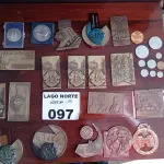 LOTE 097 - 01 LOTE COM MEDALHAS COMEMORATIVAS (NO ESTADO, NÃO SABEMOS SE FUNCIONA. LEILÃO NÃO TEM GARANTIA E NEM DEVOLUÇÃO).
