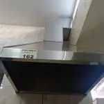 LOTE 162 - 01 COIFA EM INOX (NO ESTADO, NÃO SABEMOS SE FUNCIONA. LEILÃO NÃO TEM GARANTIA E NEM DEVOLUÇÃO).