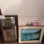 LOTE 290 - 03 QUADROS DIVERSOS DECORATIVOS (NO ESTADO, NÃO SABEMOS SE FUNCIONA. LEILÃO NÃO TEM GARANTIA E NEM DEVOLUÇÃO).