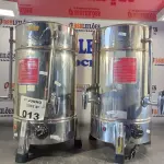 LOTE 013 - 02 CAFETEIRAS INDUSTRIAL INCOMPLETAS. (NO ESTADO, LEILÃO NÃO TEM GARANTIA E NEM DEVOLUÇÃO, SUJEITO A POSSÍVEIS AVARIAS VISÍVEIS/OCULTAS E/OU AUSÊNCIA DE COMPONENTES).