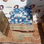 LOTE 253 - 05 CAIXAS COM PASTILHAS DIVERSAS (NO ESTADO, NÃO SABEMOS SE FUNCIONA. LEILÃO NÃO TEM GARANTIA E NEM DEVOLUÇÃO).