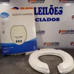 LOTE 243 - 02 ASSENTOS DE SANITÁRIOS (NO ESTADO, NÃO SABEMOS SE FUNCIONA. LEILÃO NÃO TEM GARANTIA E NEM DEVOLUÇÃO).