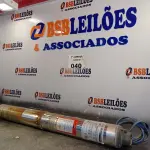 LOTE 040 - 01 BOMBA D’AGUA PARA POÇO ARTESIANO 0,33HP. (NO ESTADO, LEILÃO NÃO TEM GARANTIA E NEM DEVOLUÇÃO, SUJEITO A POSSÍVEIS AVARIAS VISÍVEIS/OCULTAS E/OU AUSÊNCIA DE COMPONENTES).