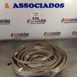 LOTE 034 - 01 LOTE COM VÁRIOS RETALHOS DE CABO DE AÇO. (NO ESTADO, LEILÃO NÃO TEM GARANTIA E NEM DEVOLUÇÃO, SUJEITO A POSSÍVEIS AVARIAS VISÍVEIS/OCULTAS E/OU AUSÊNCIA DE COMPONENTES).