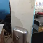 LOTE 035 - 01 PIA EM AÇO INOX CIMENTADA MEDINDO 1,60M X 0,53CM. (NO ESTADO, LEILÃO NÃO TEM GARANTIA E NEM DEVOLUÇÃO, SUJEITO A POSSÍVEIS AVARIAS VISÍVEIS/OCULTAS E/OU AUSÊNCIA DE COMPONENTES).