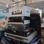 LOTE 177 - 01 KARAOKÊ GRADIENTE, 01 DVD, 01 DVR, 04 APARELHOS RECEPTORES DE ANTENA PARABÓLICA E 01 ROTEADOR MARCAS E MODELOS DIVERSOS.   (NO ESTADO, LEILÃO NÃO TEM GARANTIA E NEM DEVOLUÇÃO, SUJEITO A POSSÍVEIS AVARIAS VISÍVEIS/OCULTAS E/OU AUSÊNCIA DE COMPONENTES).