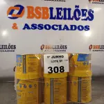 LOTE 308 - 06 LATAS DE ADESIVO ESTRUTURAL DE BASE EPÓXI MEDIA FLUIDEZ COMPONENTES A+B. (NO ESTADO, LEILÃO NÃO TEM GARANTIA E NEM DEVOLUÇÃO, SUJEITO A POSSÍVEIS AVARIAS VISÍVEIS/OCULTAS E/OU AUSÊNCIA DE COMPONENTES).