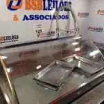 LOTE 125 - 01 ESTUFA PARA SALGADOS E 01 TORNEIRA PARA LAVATÓRIO COM BICA MÓVEL. (NO ESTADO, LEILÃO NÃO TEM GARANTIA E NEM DEVOLUÇÃO, SUJEITO A POSSÍVEIS AVARIAS VISÍVEIS/OCULTAS E/OU AUSÊNCIA DE COMPONENTES).