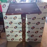 LOTE 350 - 01 PÚLPITO EM MADEIRA. (NO ESTADO, LEILÃO NÃO TEM GARANTIA E NEM DEVOLUÇÃO, SUJEITO A POSSÍVEIS AVARIAS VISÍVEIS/OCULTAS E/OU AUSÊNCIA DE COMPONENTES).