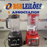 LOTE 199 - 02 LIQUIDIFICADORES MARCAS E MODELOS DIVERSOS. (NO ESTADO, LEILÃO NÃO TEM GARANTIA E NEM DEVOLUÇÃO, SUJEITO A POSSÍVEIS AVARIAS VISÍVEIS/OCULTAS E/OU AUSÊNCIA DE COMPONENTES).