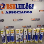 LOTE 319 - 10 TUBOS DE VEDA CALHA. (NO ESTADO, LEILÃO NÃO TEM GARANTIA E NEM DEVOLUÇÃO, SUJEITO A POSSÍVEIS AVARIAS VISÍVEIS/OCULTAS E/OU AUSÊNCIA DE COMPONENTES).