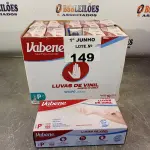 LOTE 149 - 01 CAIXA DE LUVAS VINIFLEX TAMANHO P 7” CONTENDO 10 CAIXAS COM 100 UNIDADES. (NO ESTADO, LEILÃO NÃO TEM GARANTIA E NEM DEVOLUÇÃO, SUJEITO A POSSÍVEIS AVARIAS VISÍVEIS/OCULTAS E/OU AUSÊNCIA DE COMPONENTES).