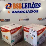 LOTE 155 - 02 CAIXAS COM LUVAS VINIFLEX TAMANHO P 7” SÃO 2.000 LUVAS NO TOTAL. (NO ESTADO, LEILÃO NÃO TEM GARANTIA E NEM DEVOLUÇÃO, SUJEITO A POSSÍVEIS AVARIAS VISÍVEIS/OCULTAS E/OU AUSÊNCIA DE COMPONENTES).