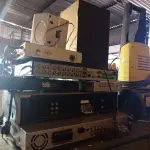 LOTE 342 - 03 APARELHOS DE DVD, 01 VIDEOCASSETE, 01 DVR, 01 SWITCH 24 PORTAS E 01 02 CAIXAS DE SOM MARCAS E MODELOS DIVERSOS. (NO ESTADO, LEILÃO NÃO TEM GARANTIA E NEM DEVOLUÇÃO, SUJEITO A POSSÍVEIS AVARIAS VISÍVEIS/OCULTAS E/OU AUSÊNCIA DE COMPONENTES).