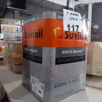 LOTE 117 - 01 LATA DE TEXTURATTO EFEITO BRILHO SUVINIL 24KG. (NO ESTADO, LEILÃO NÃO TEM GARANTIA E NEM DEVOLUÇÃO, SUJEITO A POSSÍVEIS AVARIAS VISÍVEIS/OCULTAS E/OU AUSÊNCIA DE COMPONENTES).